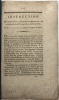 Instruction sur les tourbières. l'extraction des tourbes, la conservation et l'usage de ce combustible. RIBAUCOURT (Pierre de).