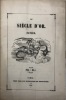 Le Siècle d'or, satire... [MATHIEU (Pierre-François)].