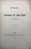 Épisodes des journées de juin 1848.. 23-26 juin. [LACAPELLE (Gustave-Léon-Jean-Baptiste-Nicolas)].