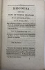 Discours prononcé dans le temple israélite de la rue Sainte-Avoye [rue du Temple]. le 23 février 1817, pour la cérémonie funèbre en l'honneur de la ...