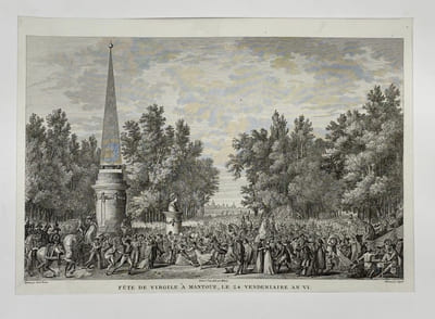 Fête de Virgile à Mantoue, le 24 Vendémiaire an VI.