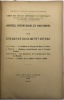 ETUDES et documents divers.. 