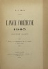 Années foréziennes.. 1905,1906,1907,1908,1909. GRAS (Louis-Joseph).