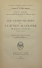 Les Plans secrets de la politique allemande en Alsace-Lorraine (1915-1918).. Préface de M. Émile Bourgeois. SCHMIDT (Charles).
