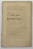 Trois mois en Portugal, en 1822.. Lettres à Lady J. O., traduites de l'italien par Léonard Gallois. PECCHIO (Giuseppe).