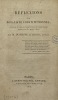 Réflexions d'un royaliste constitutionnel. sur les diverses brochures qui ont paru depuis le 31 mars 1814. DUCHESNE (Antoine-Louis-Hippolyte).