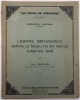 Les Cours de Sorbonne, agrégation d'histoire. L'Empire britannique depuis le milieu du XIXe siècle jusqu'en 1939... VAUCHER (Paul).