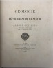 Géologie du département de la Sarthe... GUILLIER (Albert).