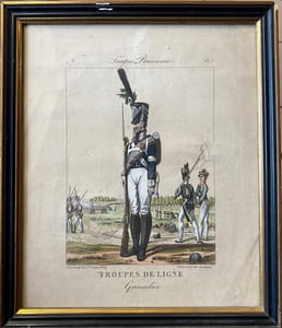 Troupes de Ligne. Grenadier