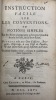 Instruction facile sur les conventions. ou Notions simples sur les divers engagemens qu'on peut prendre dans la société, & leurs suites. Ouvrage utile ...
