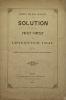 Question des eaux de Rouen. Solution.. Projet complet de distribution d'eau, suivi d'un tableau indiquant l'état actuel de la vallée de Darnétal. ...
