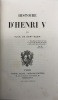 Histoire d'Henri V.. SAINT-ALBIN (Alexandre de).