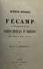 Recherches historiques sur Fécamp. et sur quelques-uns des anciens châteaux et seigneurs du pays de Caux. CARRE DE BUSSEROLLE (Euphémie de)