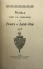 Notice sur la paroisse de Troarn et Saint-Pair.. LONGUET (A.).