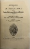Recherches sur le Hague-Dike. et les premiers établissements militaires des Normands, par Gerville. - Mémoire sur les fouilles du tumulus de ...