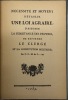 Nécessité et moyens d'établir une loi agraire. d'assurer la subsistance des pauvres, de réformer le clergé et la constitution militaire ; par C. C. M. ...