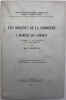 Aux Origines de la Sorbonne.. GLORIEUX (Palémon).