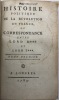 Histoire politique de la Révolution en France. ou Correspondance entre Lord D*** et Lord T***. [LE SCENE-DESMAISONS (Jacques)].