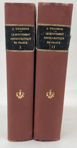 Le Mouvement physiocratique en France. (de 1756 à 1770)