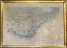 Marseille. Carte générale de la France construite sur l'échelle d'une ligne pour 400 toises par Capitaine L. - Flle 20.. [CARTE] [CAPITAINE (Louis)].
