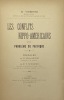 Les Conflits nippo-américains et le problème du Pacifique.. Préfaces de Michel Revon et Y. Sugimura. YOSHITOMI (Masaomi).
