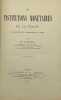 Les Institutions monétaires de la France avant et depuis 1789... COSTES (Michel-Joseph-Horace).
