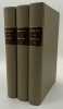 Mémoires pour servir à l'histoire religieuse de notre temps.. I. 1857-1900. - II. 1900-1908. - III. 1908-1927. LOISY (Alfred)