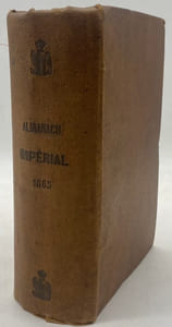 ALMANACH impérial pour 1865. présenté à leurs majestés