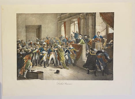 Dix-huit Brumaire.. ADAM (V.) (D'après).