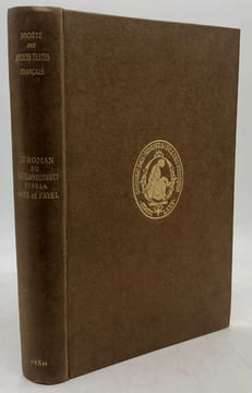 Société des anciens textes français. Le Roman du castelain de Coucy et de la dame de Fayel. Édition établie à l'aide des notes de John E. Matzke par ...