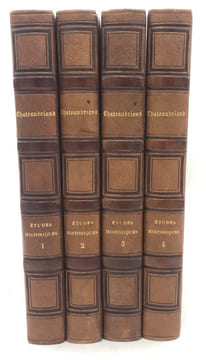 Études ou discours historiques sur la chute de l'Empire romain. la naissance et les progrès du christianisme, et l'invasion des Barbares ; suivis ...