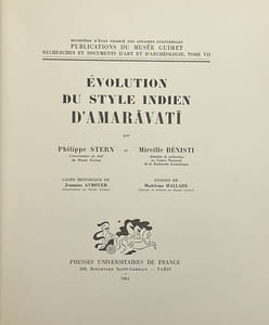 Evolution du style Indien d'Amaravati.