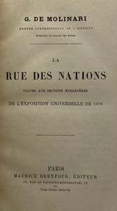 La Rue des Nations. Visite aux sections étrangères de l'Exposition universelle de 1878