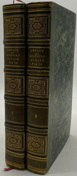 Histoire du pape Pie VII. Deuxième édition. ARTAUD DE MONTOR (Alexis-François)