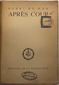 Après coup (Mémoires).