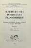 Recherches d'histoire économique. Préface de Robert Besnier.. FRECHE (Georges), SALOMON (Philippe), BOUCHER (Jacques).