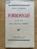 Forbonnais.. Un grand sarthois. Préface d'Édouard Herriot. GOURDEAU (Gaston)