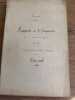 S&eacute;nat. Rapport &agrave; l'Empereur sur les bases d'un projet de loi d'un grand int&eacute;r&ecirc;t national.. Code rural. [MANUSCRIT]. 