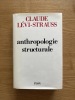 Anthropologie structurale.. LÉVI-STRAUSS (Claude).
