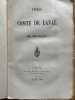 Documents relatifs à l'histoire du comté de Laval.. Contenant Description du comté de Laval, par Le Clerc du Flécheray (...). Titres du comté de Laval ...