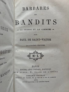 Barbares et bandits. La Prusse et la Commune. Quatrième édition