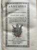 Annuaire du département de la Sarthe, pour l'an XIII.. Publié sous l'autorisation de M. Auvray, colonel, préfet. RAST-DESARMANDS.