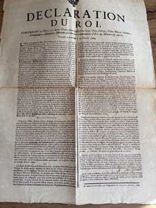 Déclaration du Roi. concernant les octrois & autres droits dont jouissent les corps, pays d'États, villes, bourgs, collèges, communautés, hôpitaux, maisons de charité, communautés d'arts & métiers & autres. Donnée à Versailles le 11 février 1764
