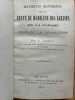 Documents historiques sur la vente du mobilier des églises de la Sarthe pendant la Révolution.. LEGEAY (Fortuné).