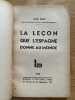 La Leçon que l'Espagne donne au monde.. DIAZ (José).