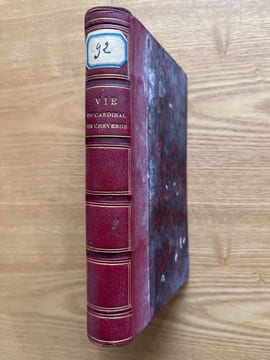 Vie du cardinal de Cheverus. archevêque de Bordeaux. Quatrième édition revue, corrigée et augmentée. [HUEN-DUBOURG (André-Jean-Marie Hamon, dit J.)]
