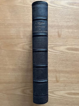Histoire du château et des sires de Saint-Sauveur-le-Vicomte. Suivie de pièces justificatives. DELISLE (Léopold).