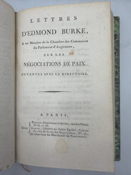 Constitution de la république française. proposée au peuple français, par la Convention nationale. [DIRECTOIRE]. 
