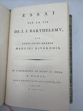 Constitution de la république française. proposée au peuple français, par la Convention nationale. [DIRECTOIRE]. 