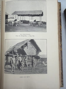 Le Tour d'Asie. I. Cochinchine, Annam, Tonkin. - II. L'Empire du milieu. Ouvrage accompagné de 38 [60] gravures d'après les clichés de l'auteur et d'une carte-itinéraire
